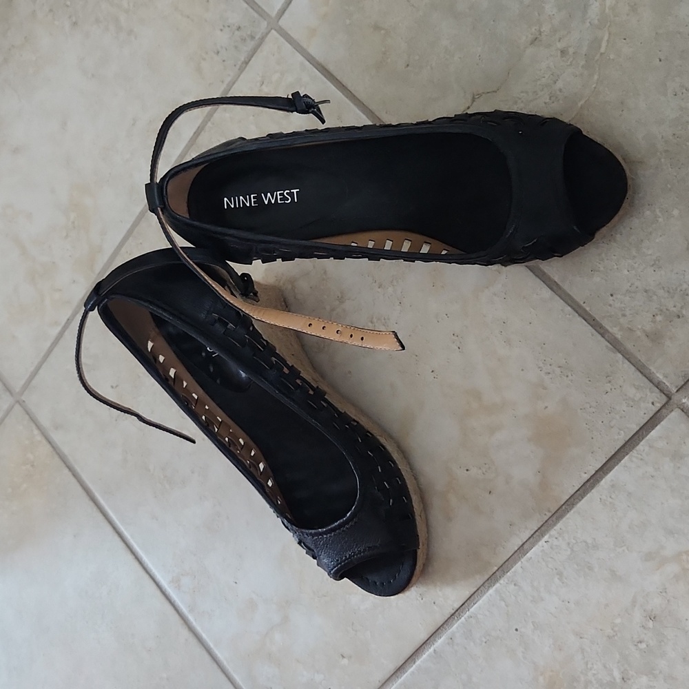 Nine West Espadrille wedge Natasha size 7